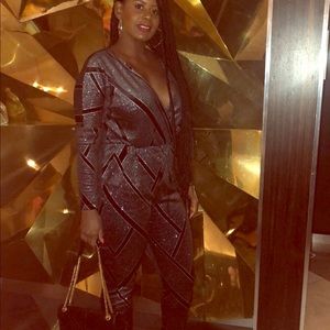 Zara Shimner/Glitter Jumpsuit